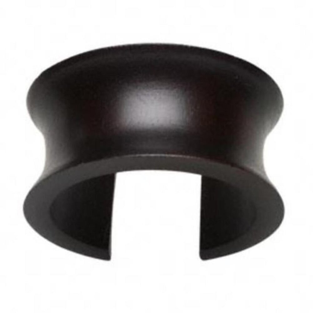 Avant Garde Thai Structural Mango Wood Dark Brown Cuff Bracelet